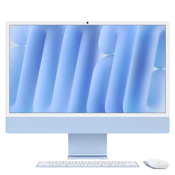 Apple iMac 24" (M4 10C / 10C), 16 Gt, 512 Gt, MacOS - All-in-one, Sininen