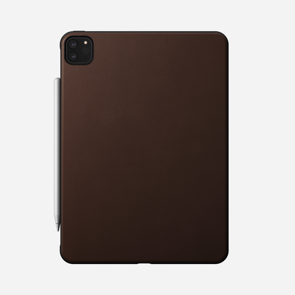 Nomad - Rugged Case - iPad Pro 11 (4th Gen) | Rustic Brown Leather