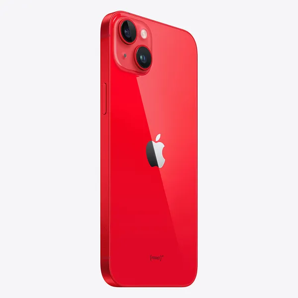 Renoverad iPhone 14 Plus 128 GB - mobiltelefon, (PRODUCT)RED (Utm&auml;rkt skick)