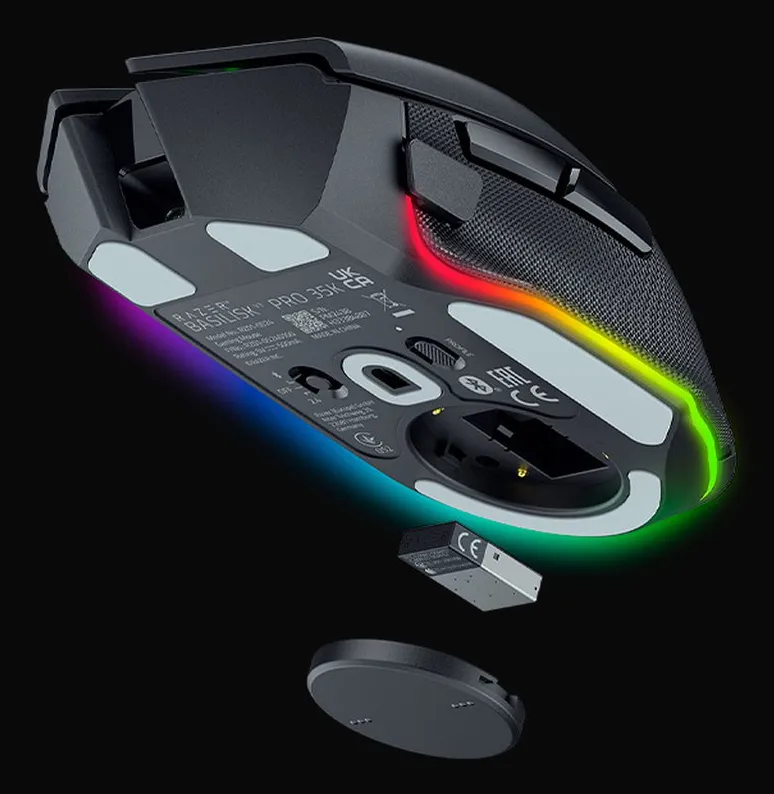 Razer Basilisk V3 Pro 35K - wireless gaming mouse, Black