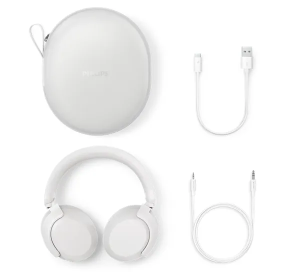Philips TAH6000WT/00 Wireless Over-ear Headphones, White