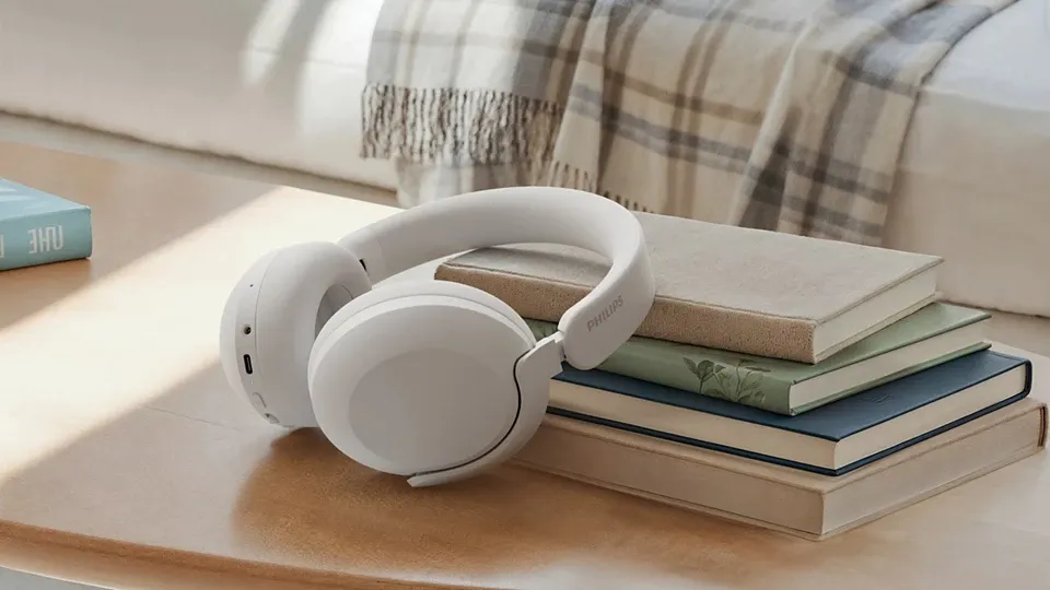 Philips TAH6000WT/00 Wireless Over-ear Headphones, White