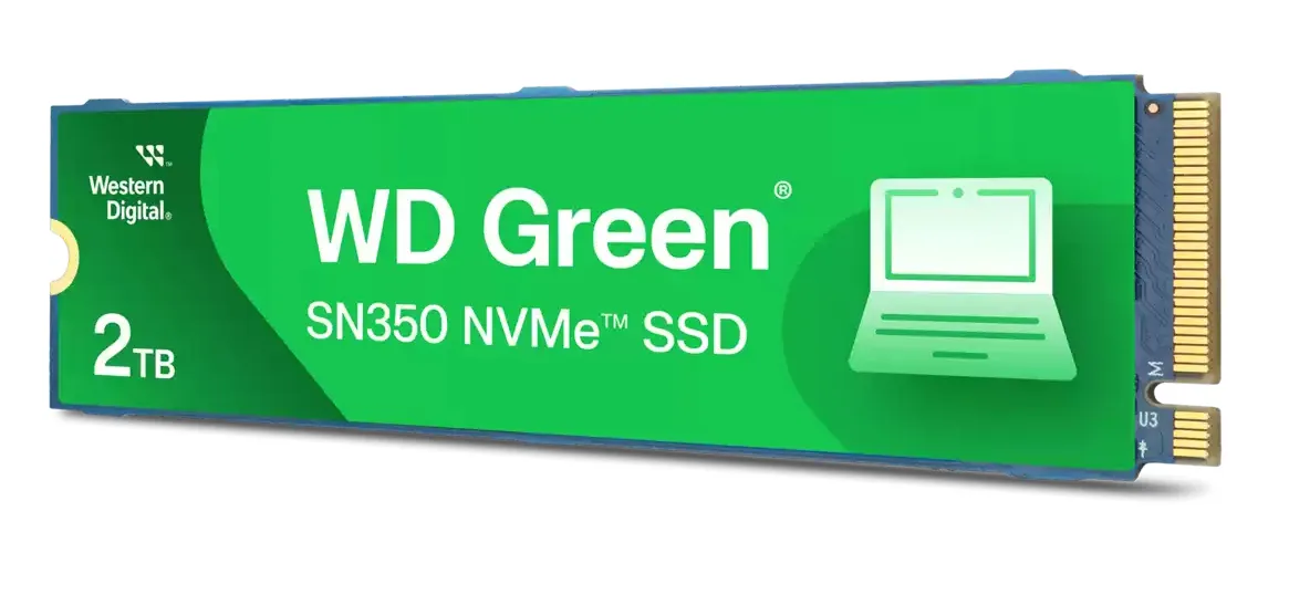 WD Green WDS200T3G0C 2 TB, PCI Express, M.2 - SSD