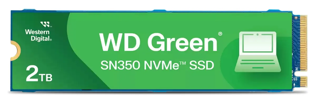WD Green WDS200T3G0C 2 TB, PCI Express, M.2 - SSD
