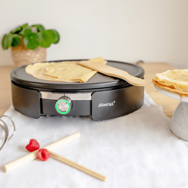 Steba CR 36 XXL Crepe Maker, 1500 W, Black