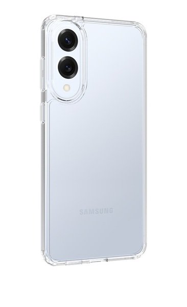 Screenor Bumper Galaxy S25 Edge -suojakuori, L&auml;pin&auml;kyv&auml;