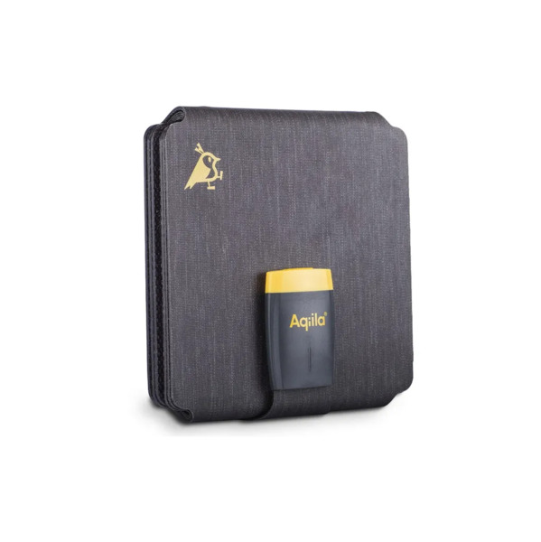 Aqiila Sunbird P21 - Vikbar solpanel laddare med USB-C port