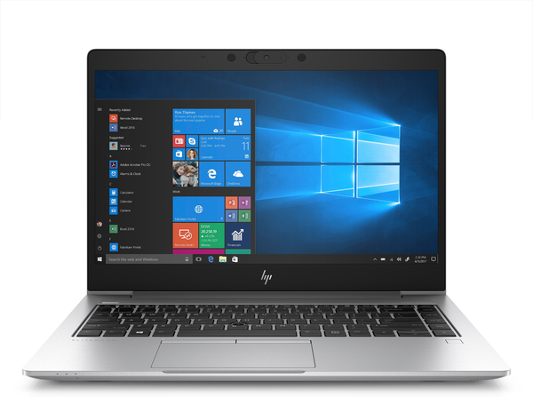 HP 14&quot; Elitebook 745 G6, 8GB RAM, 256GB SSD, Win 10 Pro - notebook, Silver