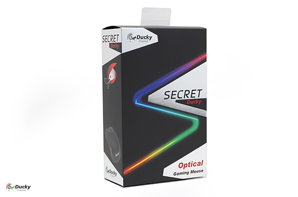 Ducky Secret RGB - Pelihiiri Musta