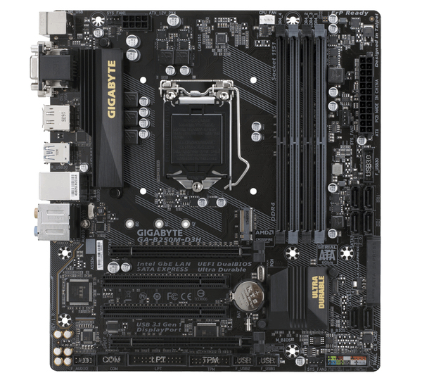 Gigabyte GA-B250M-D3H Mini-ATX - motherboard