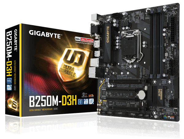 Gigabyte GA-B250M-D3H Mini-ATX - motherboard