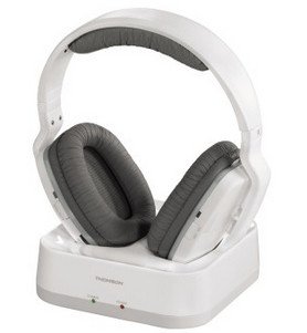 THOMSON WHP3311 Over-Ear Wireless 100m White