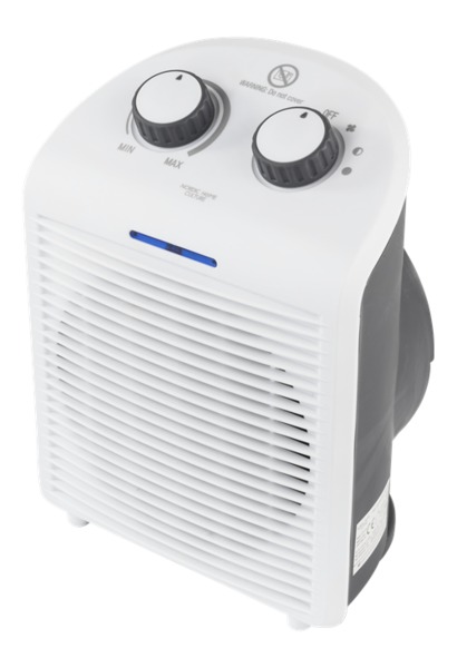 NORDIC HOME CULTURE HTR-516 l&auml;mp&ouml;puhallin, 2000 W, valkoinen