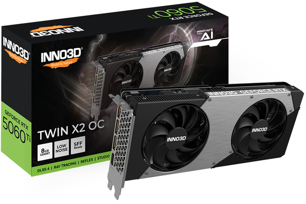 Inno3D GeForce RTX 5060 Ti Twin X2 OC 8GB - Graphics card