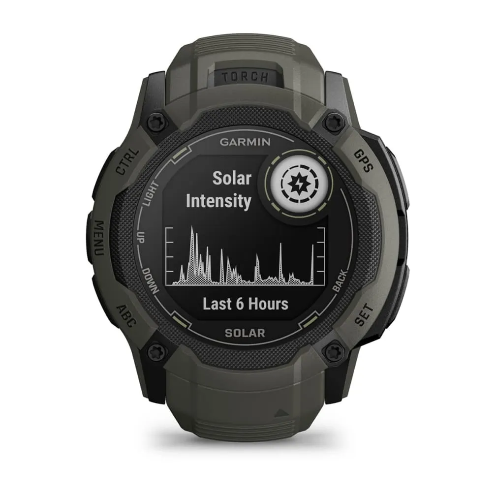 Garmin Instinct 2X Solar -GPS - smart watch, solar green