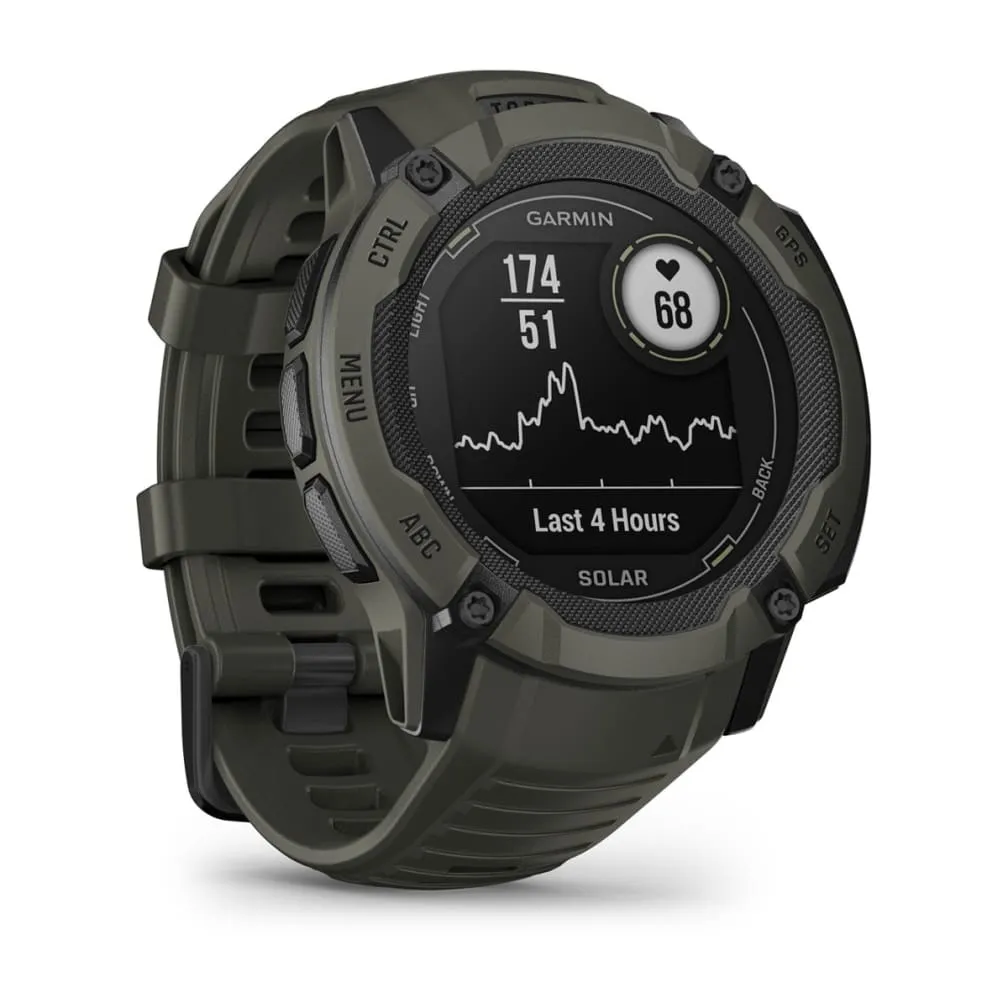 Garmin Instinct 2X Solar -GPS - smart watch, solar green