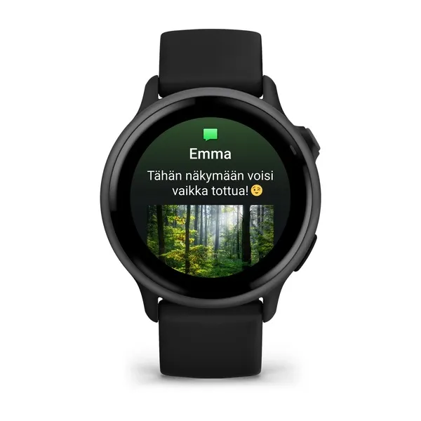 Garmin Vivoactive 6 GPS - smartwatch, Slate with Black Band