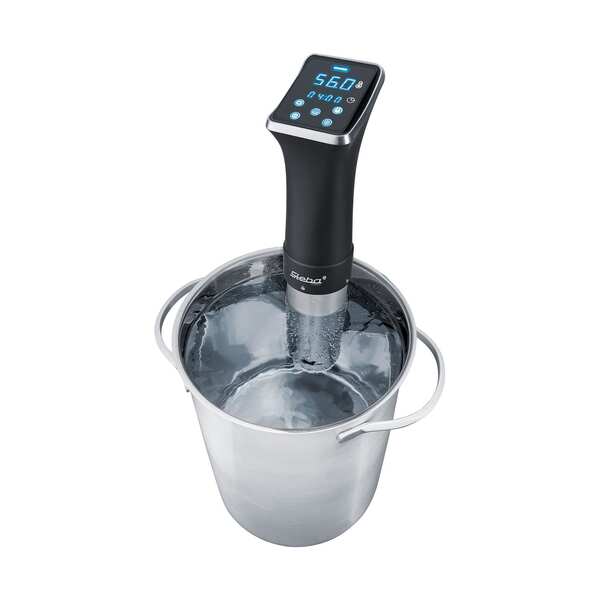 Steba SV 80 WiFi Sous-Vide Cooker, 800 W, 20 L, Stainless steel / Anthracite
