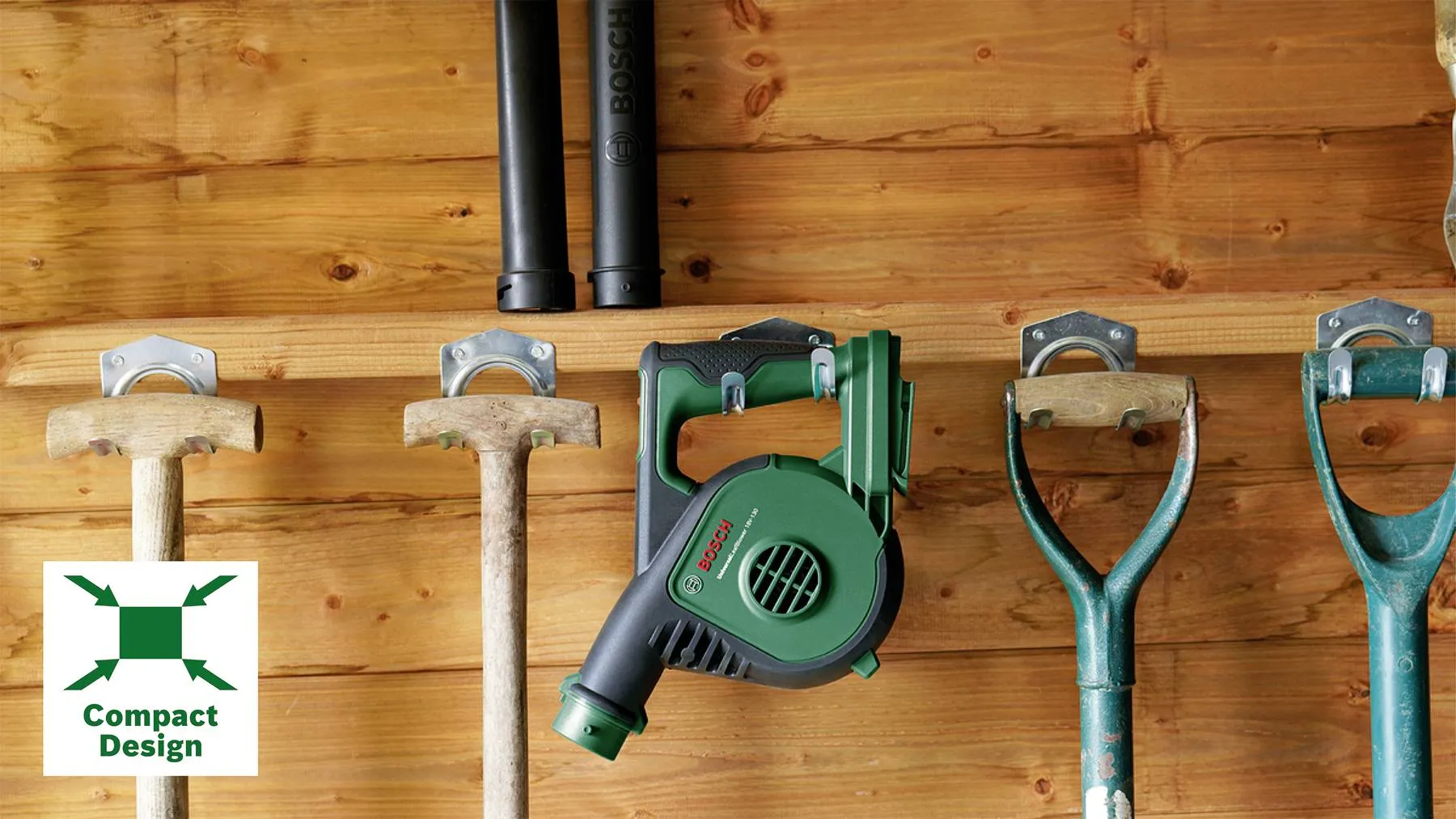 Bosch UniversalLeafBlower 18V-130 1x 2,5Ah -akkulehtipuhallin