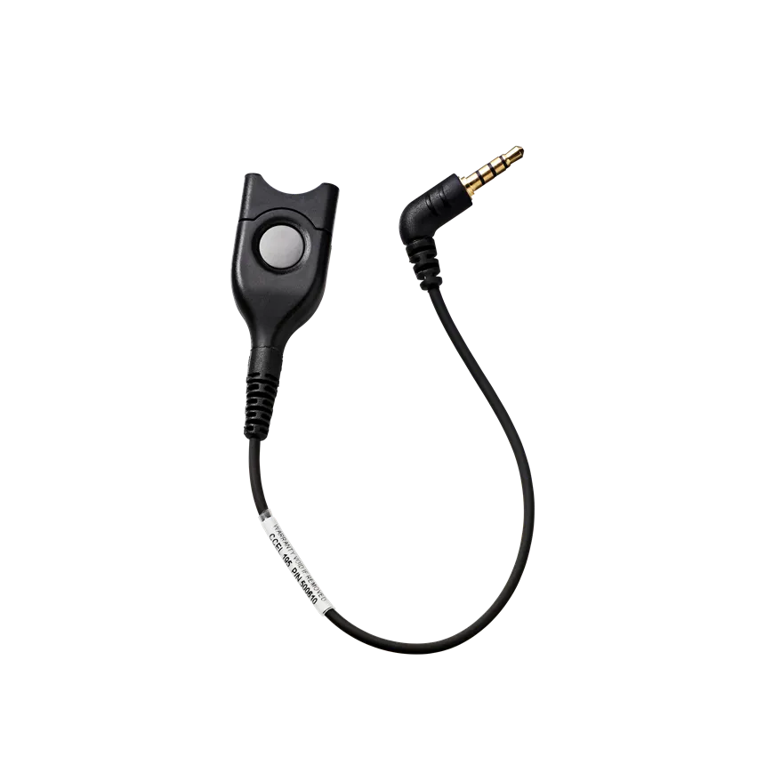 Epos sennheiser ccel 195 ed to 3.5mm 4 pole.