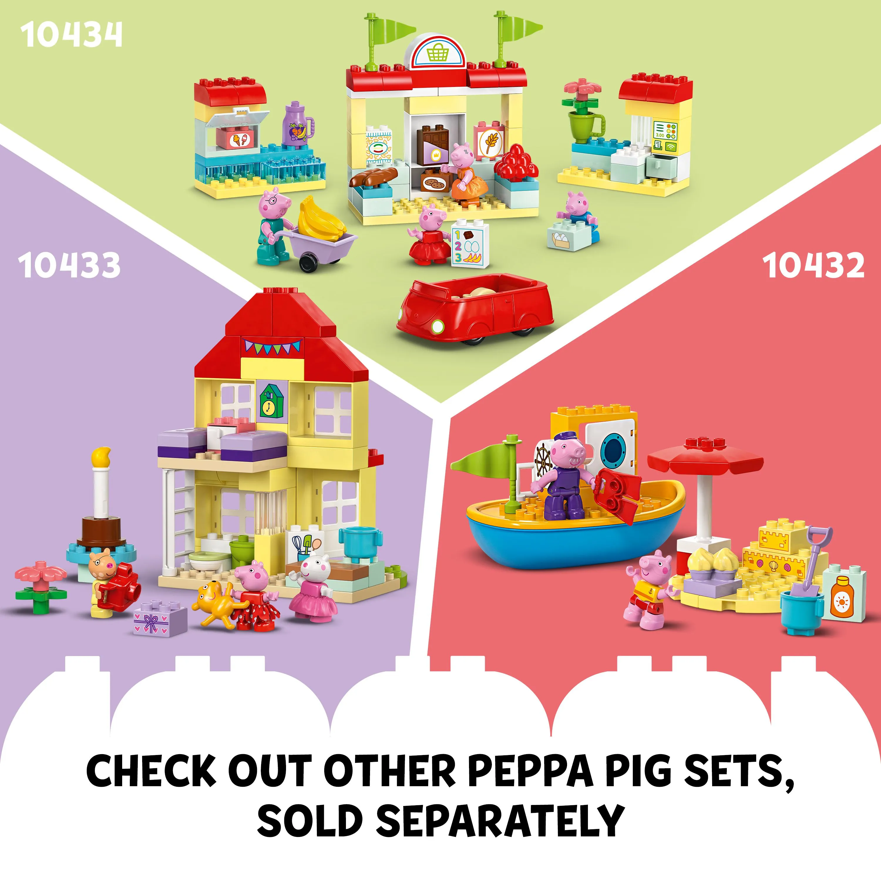 LEGO DUPLO Pipsa Possu piha ja puumaja 10431