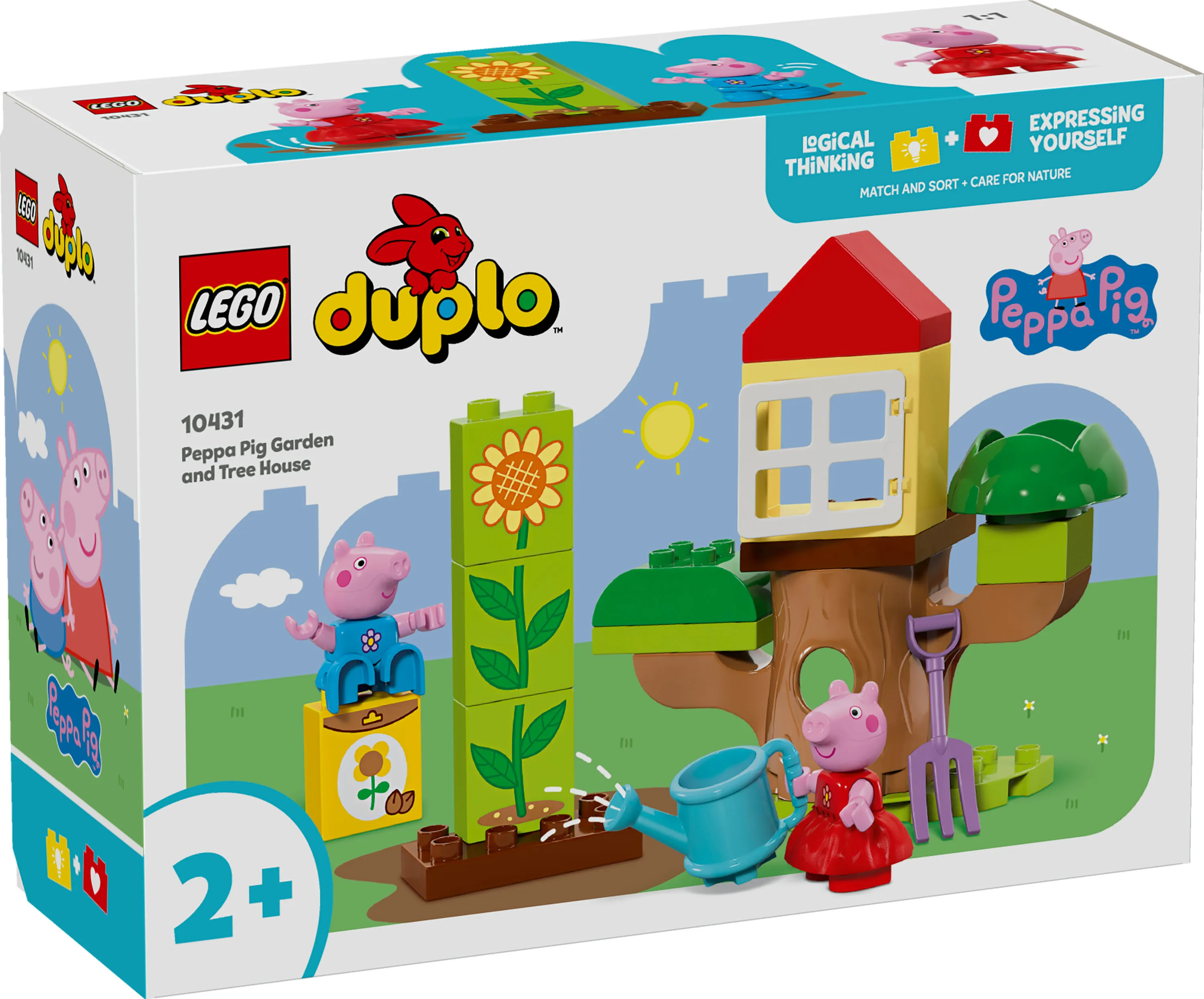 LEGO DUPLO Pipsa Possu piha ja puumaja 10431