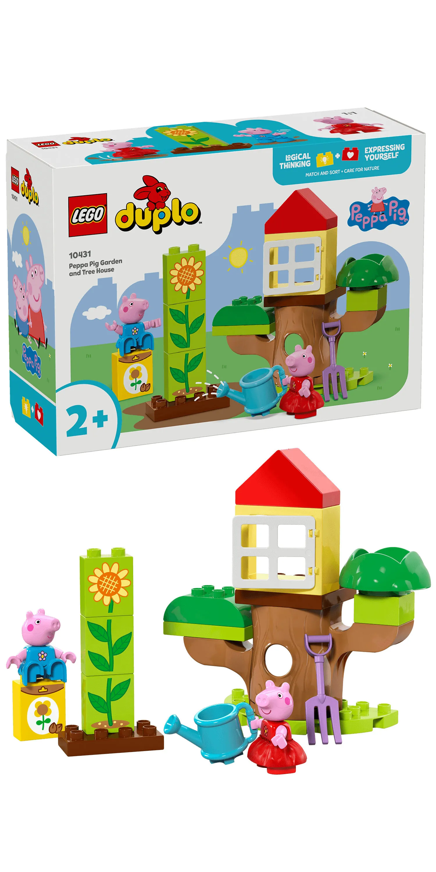 LEGO DUPLO Pipsa Possu piha ja puumaja 10431