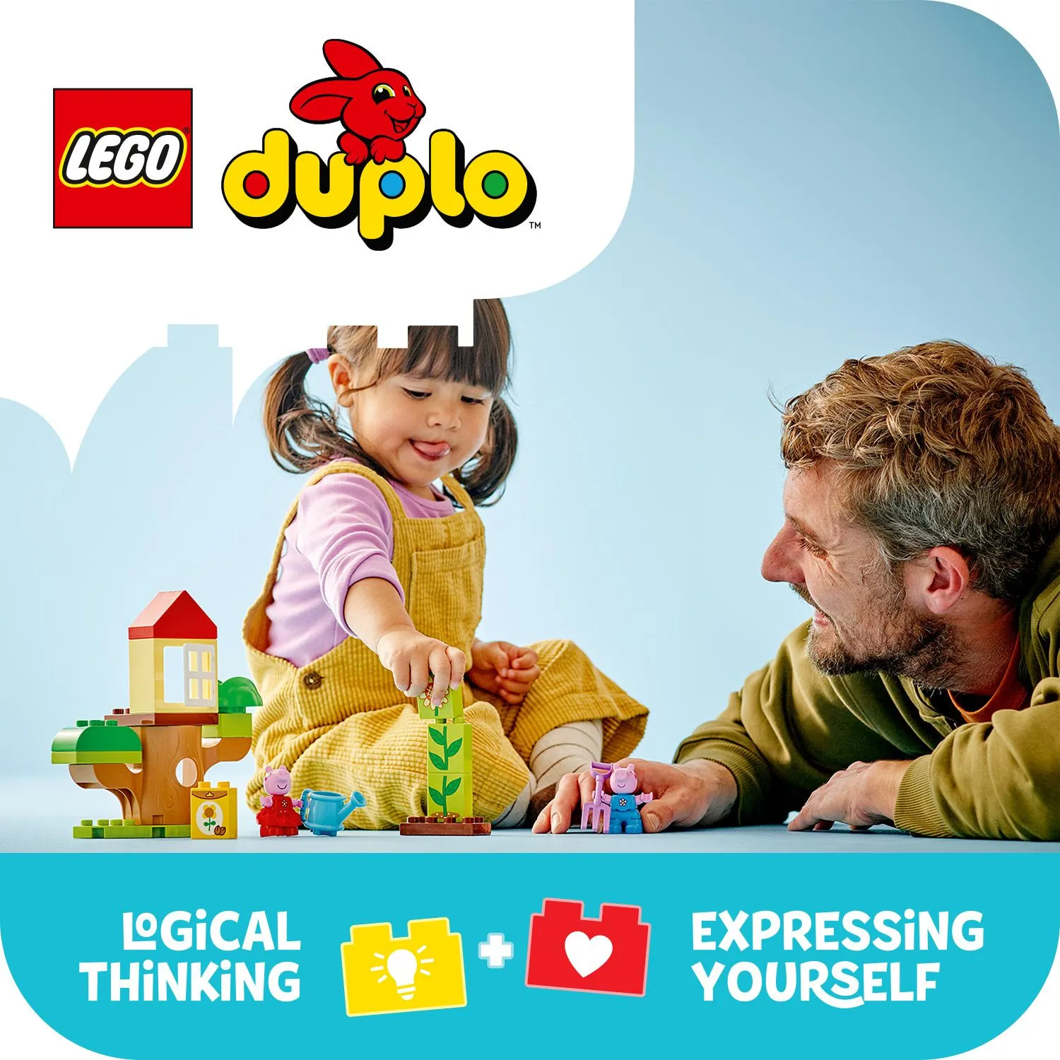 LEGO DUPLO Pipsa Possu piha ja puumaja 10431