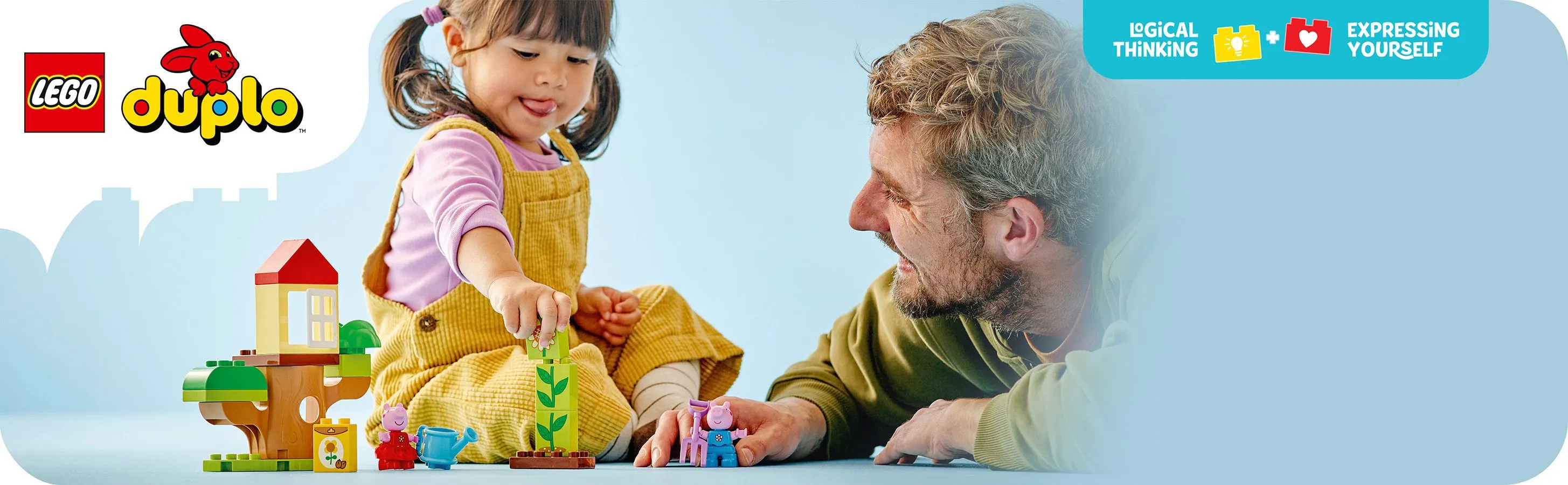 LEGO DUPLO Pipsa Possu piha ja puumaja 10431