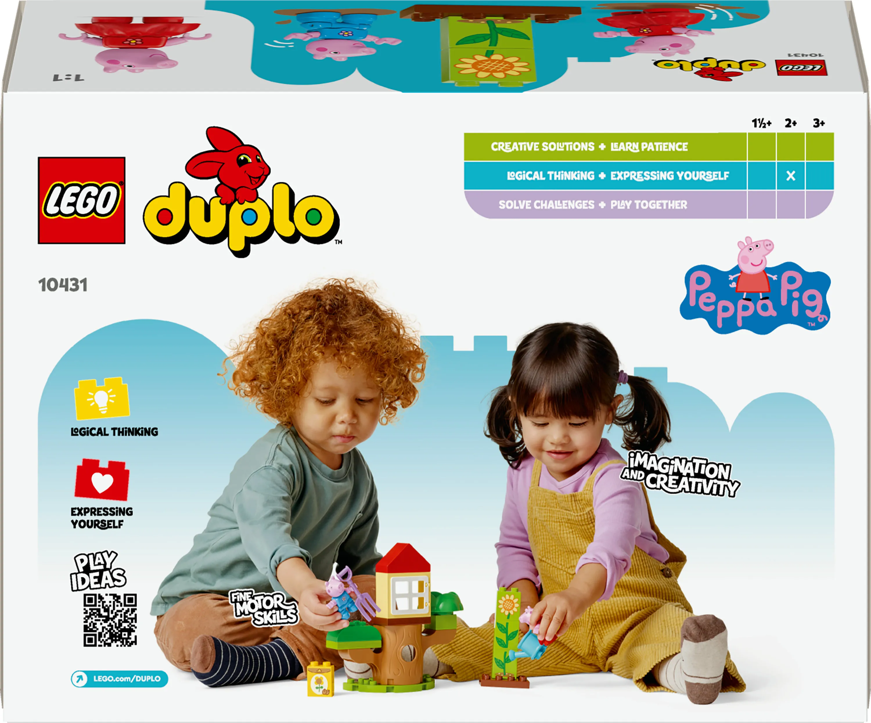 LEGO DUPLO Pipsa Possu piha ja puumaja 10431