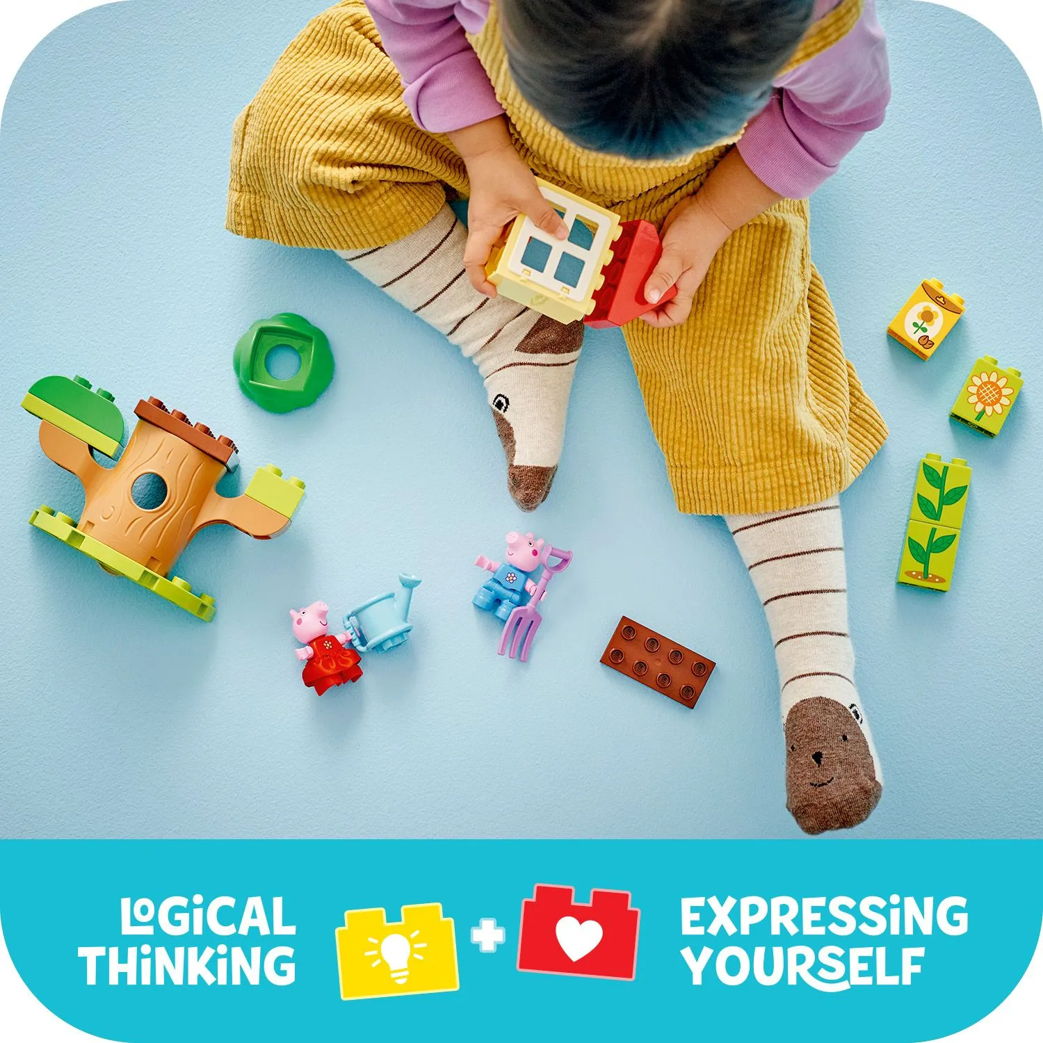 LEGO DUPLO Pipsa Possu piha ja puumaja 10431