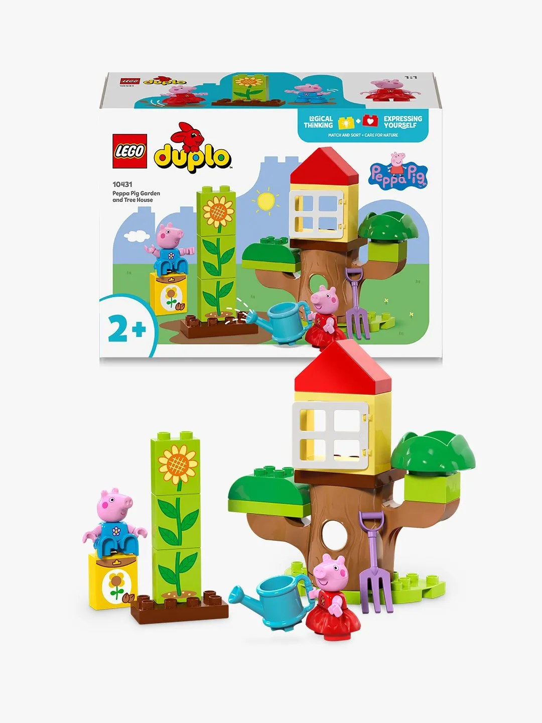 LEGO DUPLO Pipsa Possu piha ja puumaja 10431