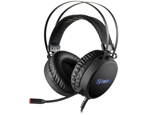 Sandberg Tyrant USB 7.1 - gaming headset, black