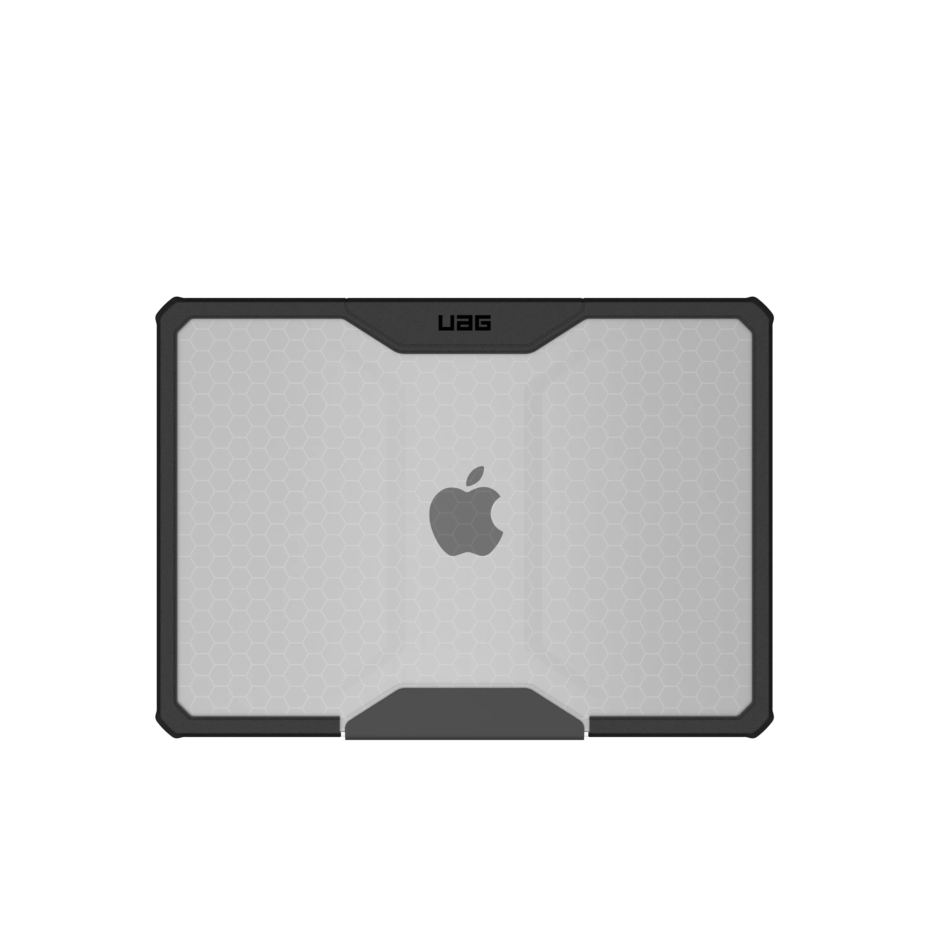 UAG Plyo -suojus MacBook Air 13" M2/M3:lle - jäänharmaa/musta