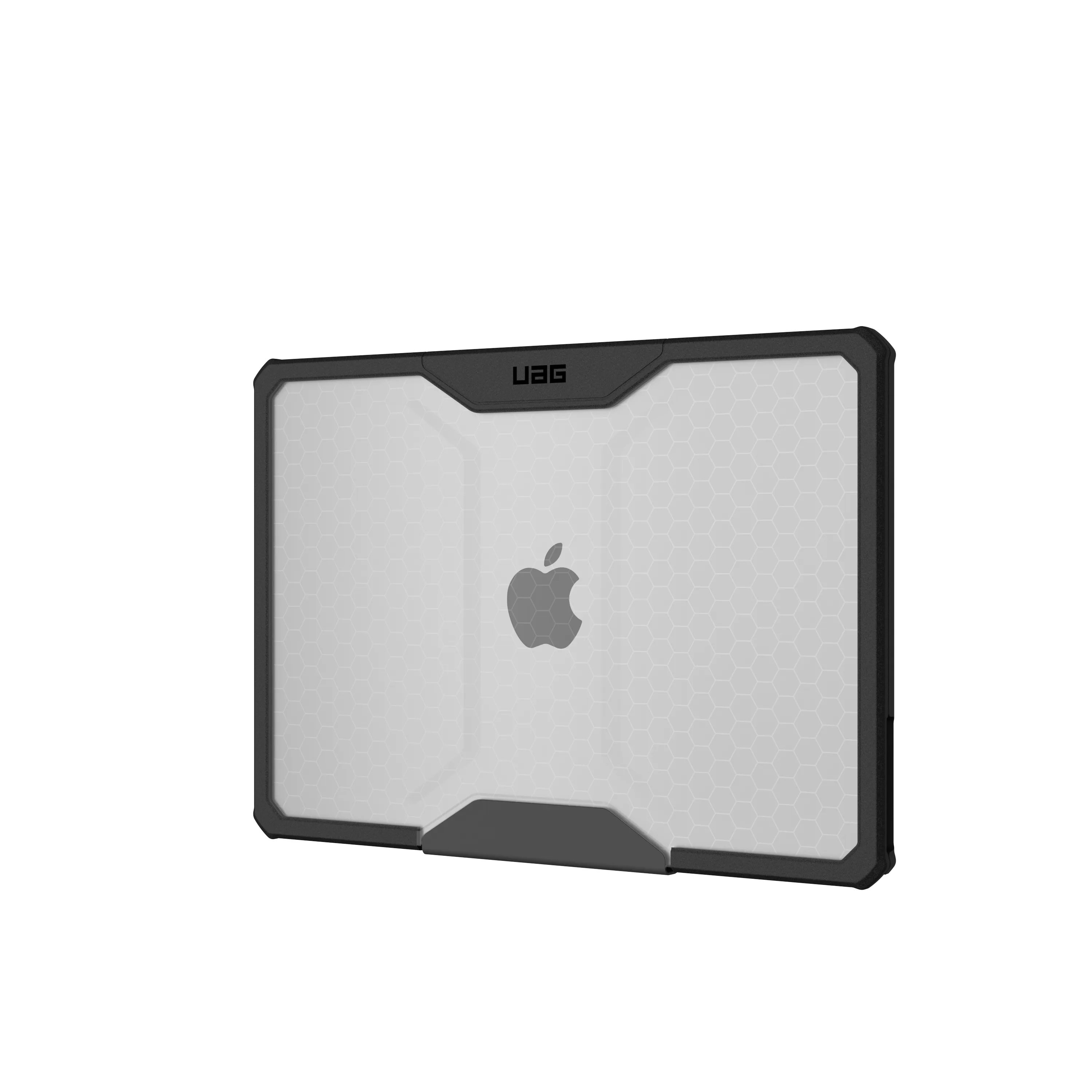 UAG Plyo -suojus MacBook Air 13" M2/M3:lle - jäänharmaa/musta