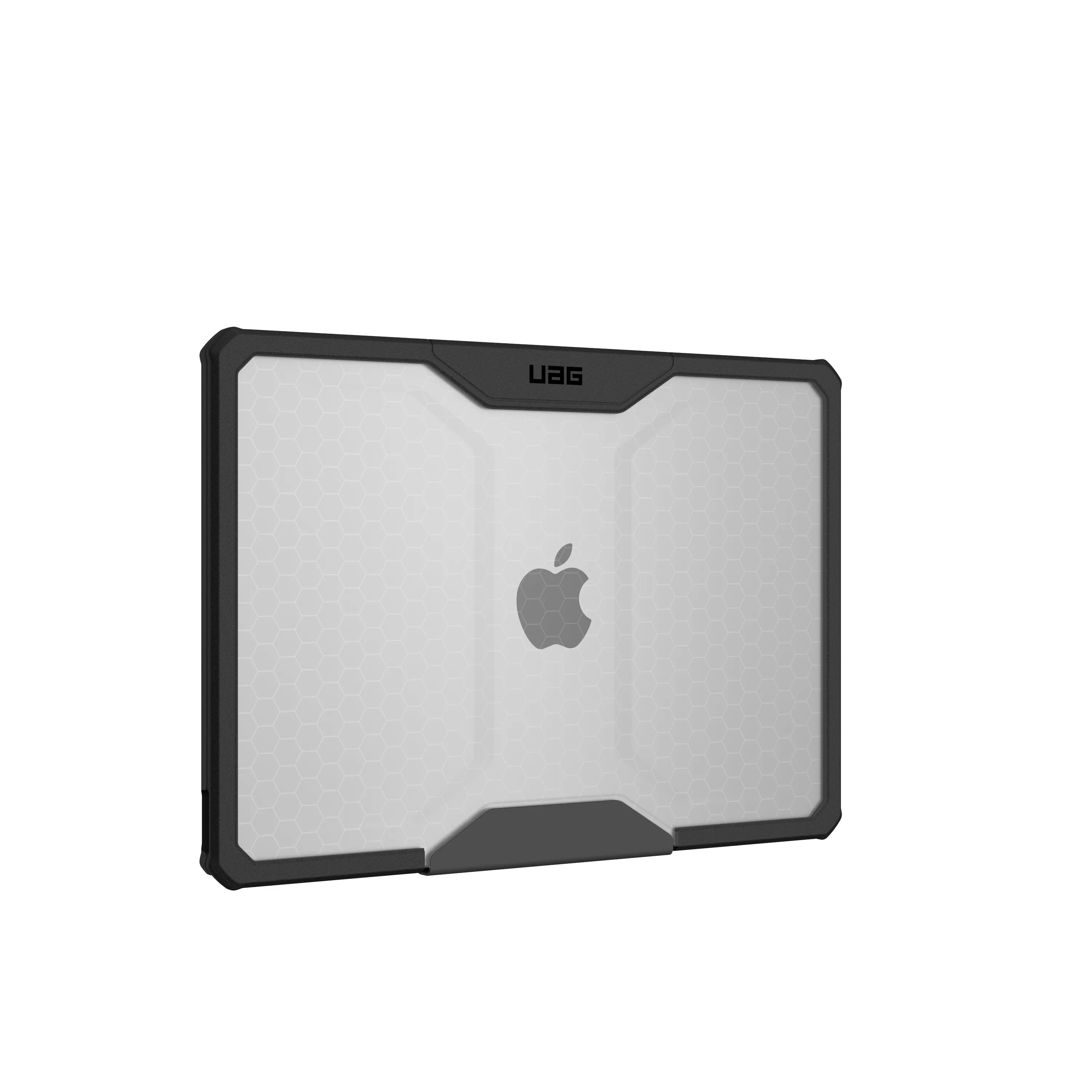 UAG Plyo -suojus MacBook Air 13&quot; M2/M3:lle - j&auml;&auml;nharmaa/musta