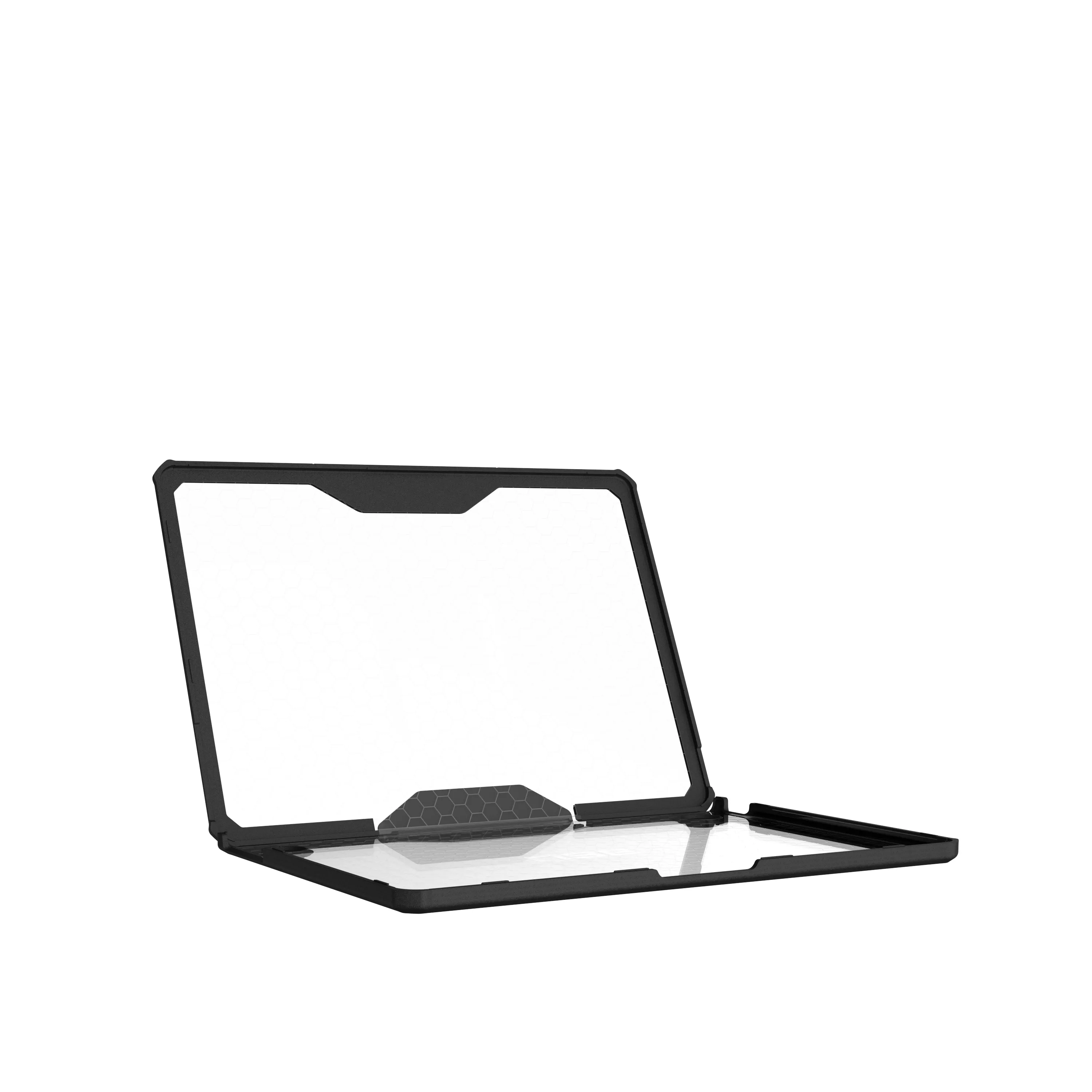 UAG Plyo -suojus MacBook Air 13&quot; M2/M3:lle - j&auml;&auml;nharmaa/musta