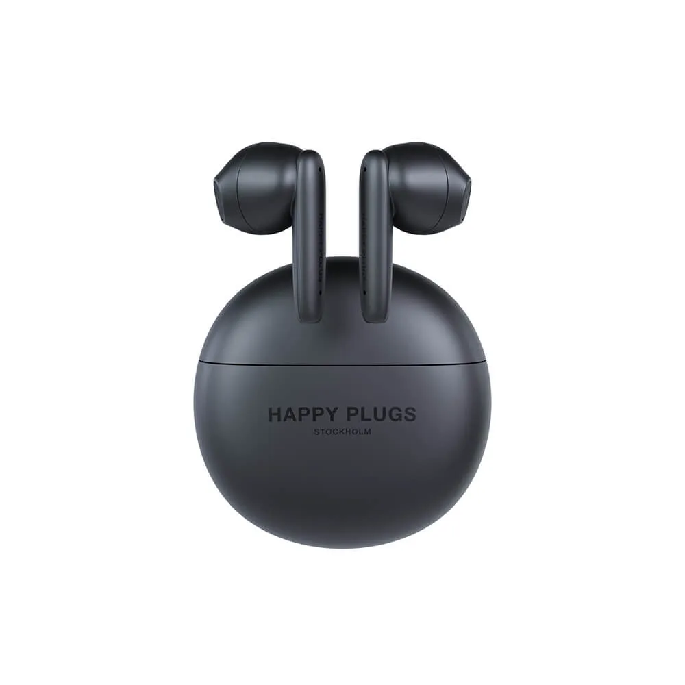 Happy Plugs Joy Lite Wireless Earbuds, Black