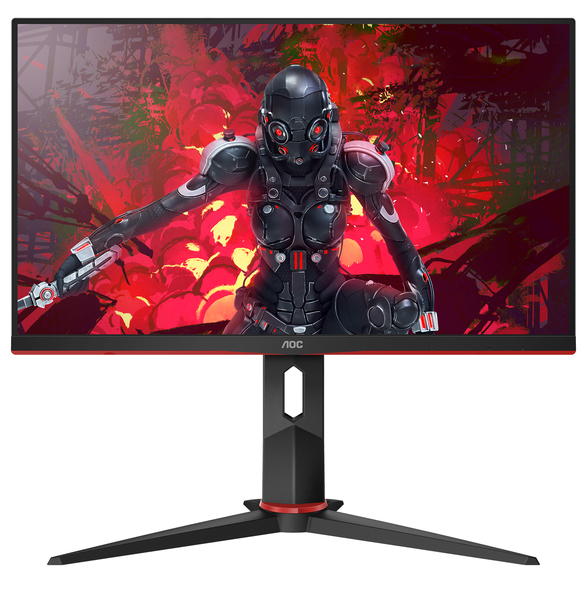 AOC 23.8" 24G2U/BK, Full HD, 144Hz, IPS - gaming monitor