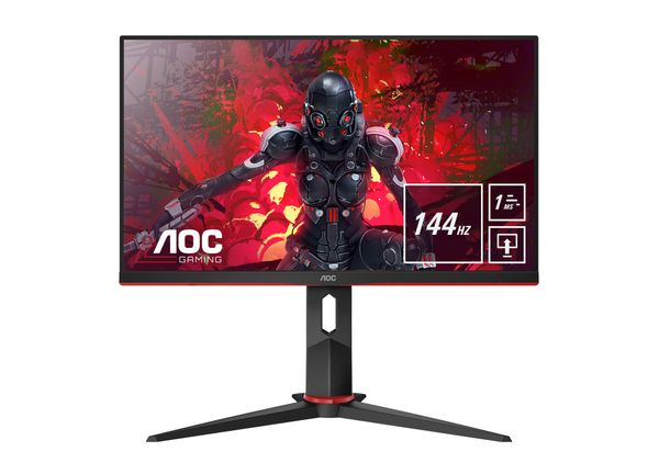 AOC 23.8" 24G2U/BK, Full HD, 144Hz, IPS - gaming monitor