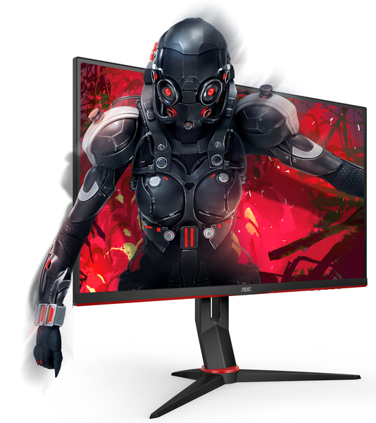 AOC 23.8" 24G2U/BK, Full HD, 144Hz, IPS - gaming monitor