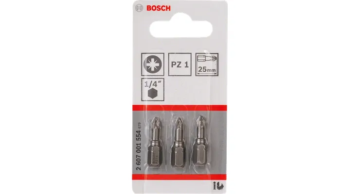 Bosch 3ST PZ Gr.2 XH 25 mm:n ruuvik&auml;rki