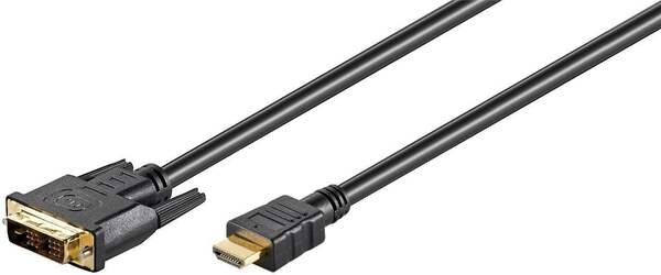 Goobay DVI-D/HDMI cable,1.5 m