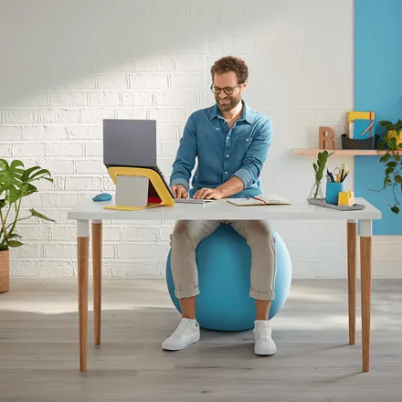 Leitz Ergo Cosy aktiivipallo keltainen