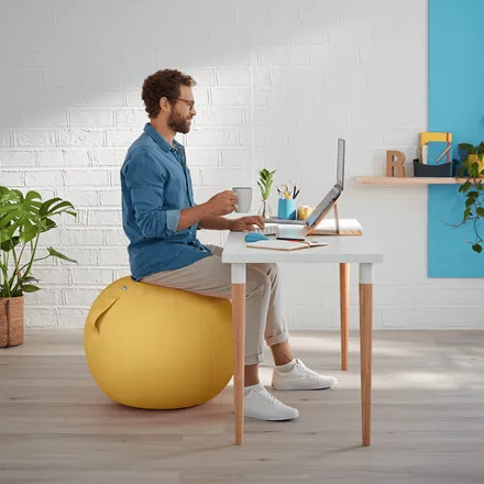 Leitz Ergo Cosy aktiivipallo keltainen