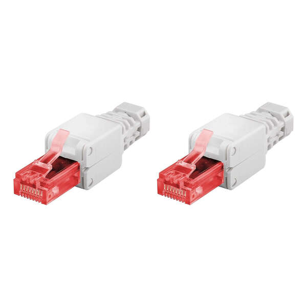 NORTH RJ45 contact for Cat6 2pack 8p8c Toolless Mounting