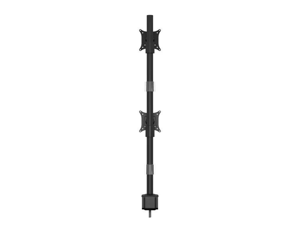 Multibrackets M VESA Deskmount Officeline Dual Vertical, -monitor arm, black, 15"-30", 16kg