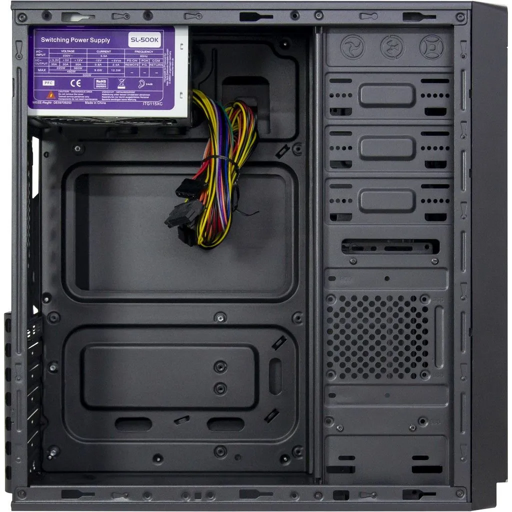 Inter-Tech IT-5916 - Mid Tower case, Black