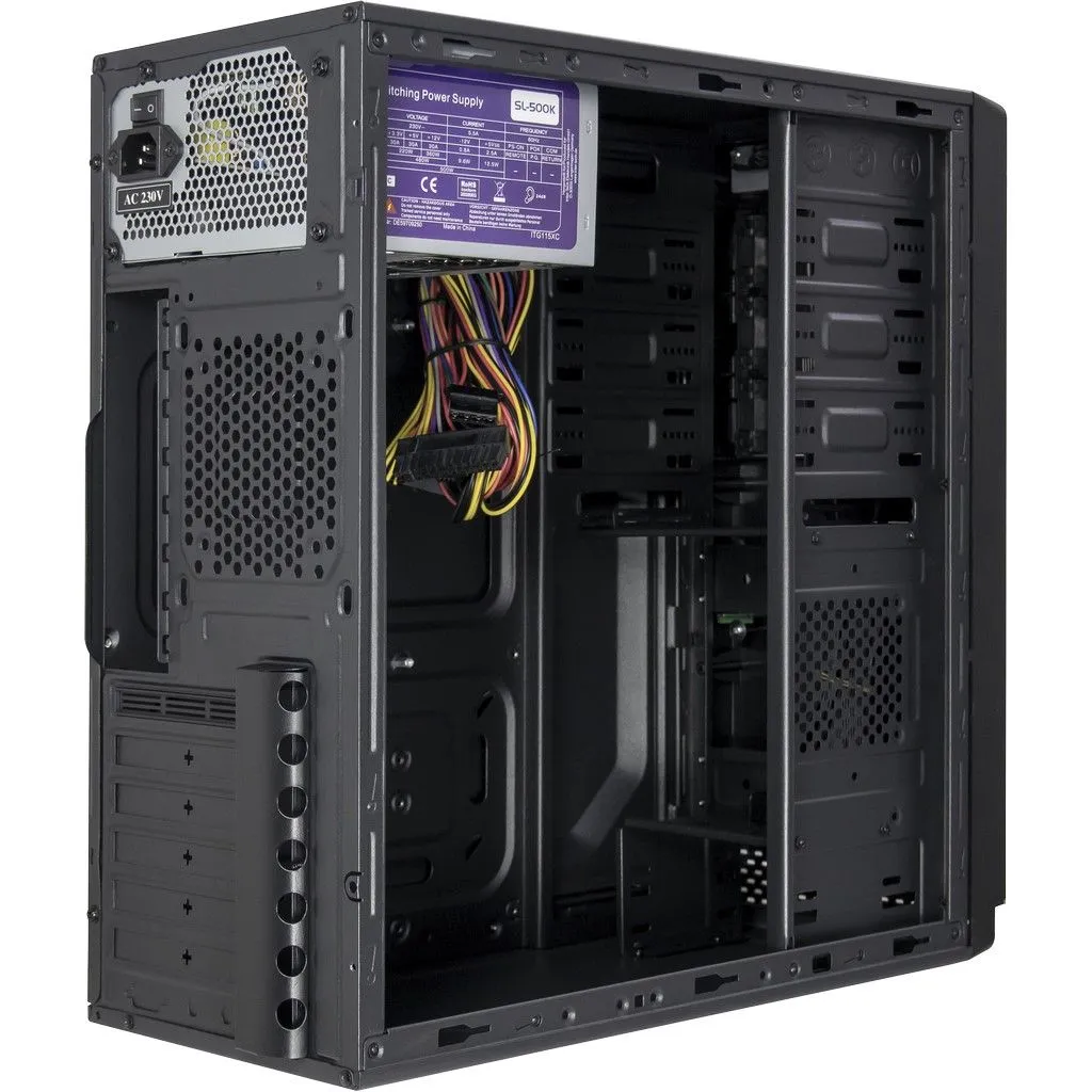 Inter-Tech IT-5916 - Mid Tower case, Black