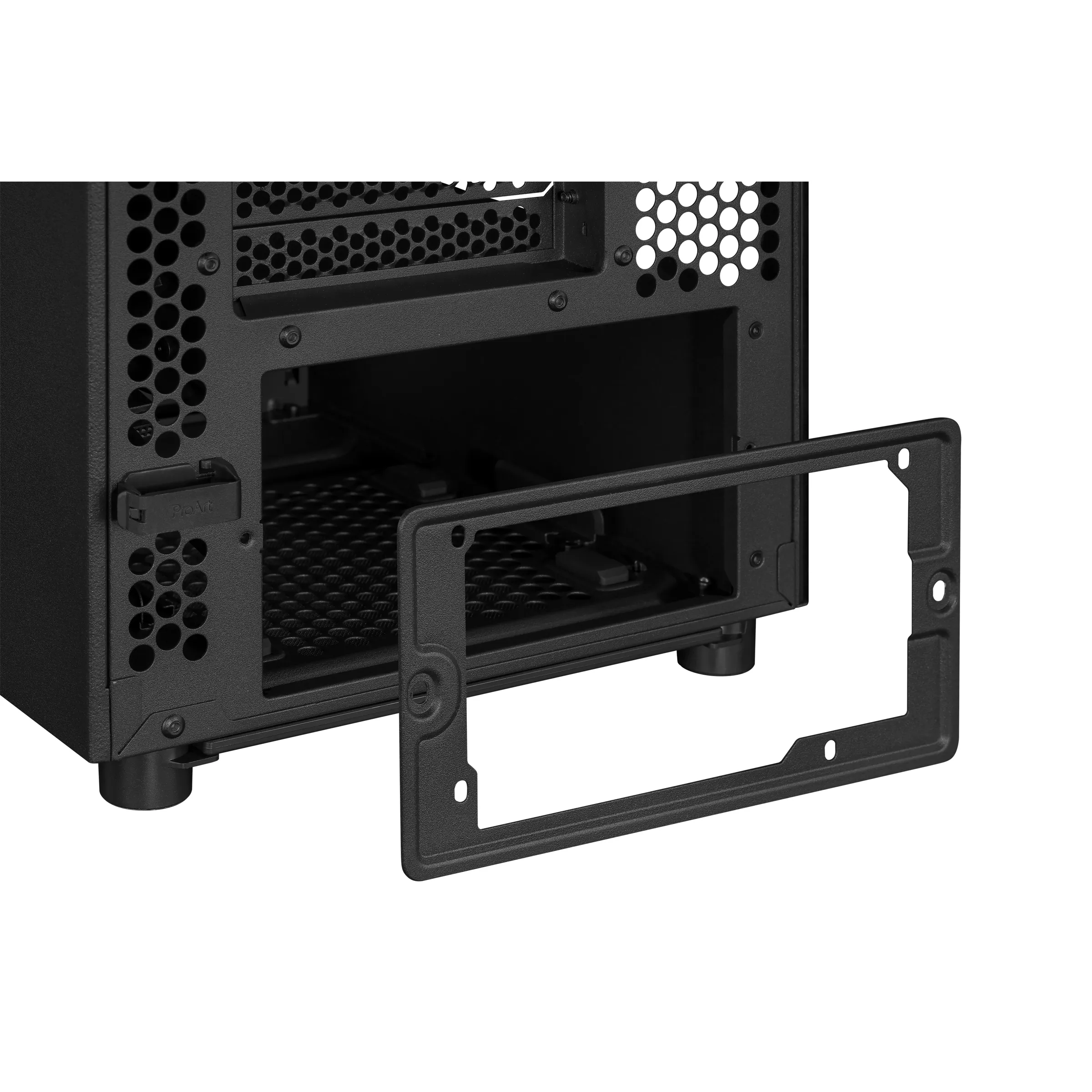 ASUS PROART PA401 WOOD MESH Midi Tower Black